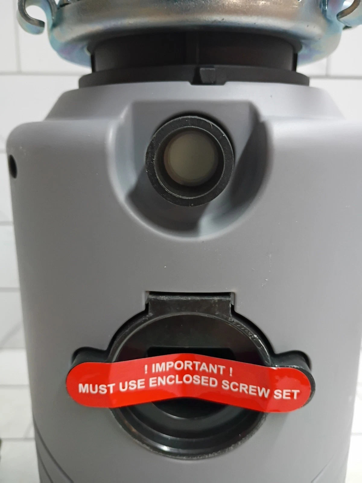 Glacier Bay GB500 Turbo Grind 1/2hp Garbage Disposal Open Box