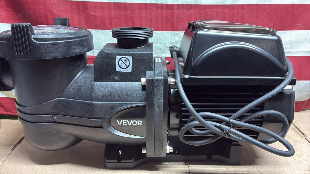 VEVOR Variable Speed Pool Pump 2 HP 220V 145 GPM In/Above Swimming Pool Pump OB