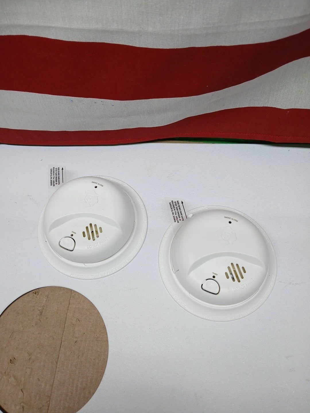 2PK First Alert SMI100-AC Smoke Detector & Alarm, AC Powered Battery Backup