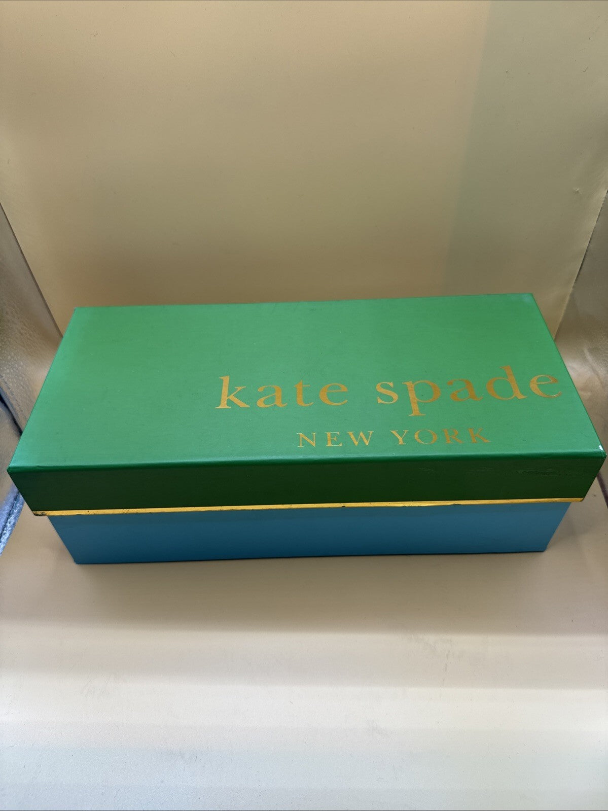 SP2- Kate Spade New York Nelly Flats Size 7M Washed Denim / Specchio