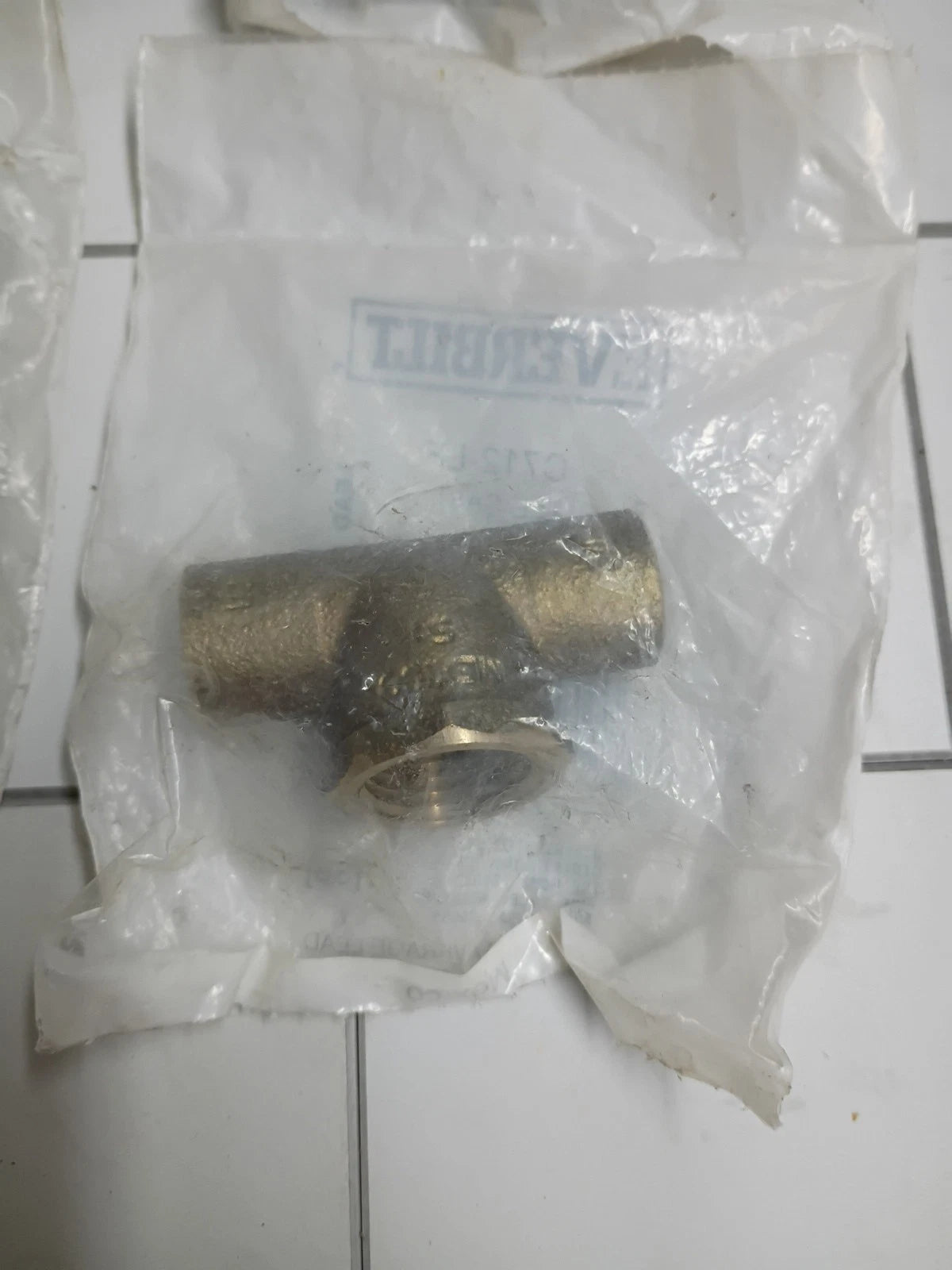 7pk Everbilt C712-L Lead-Free Bronze Alloy Pressure Tee C x C x F 1/2 New OB