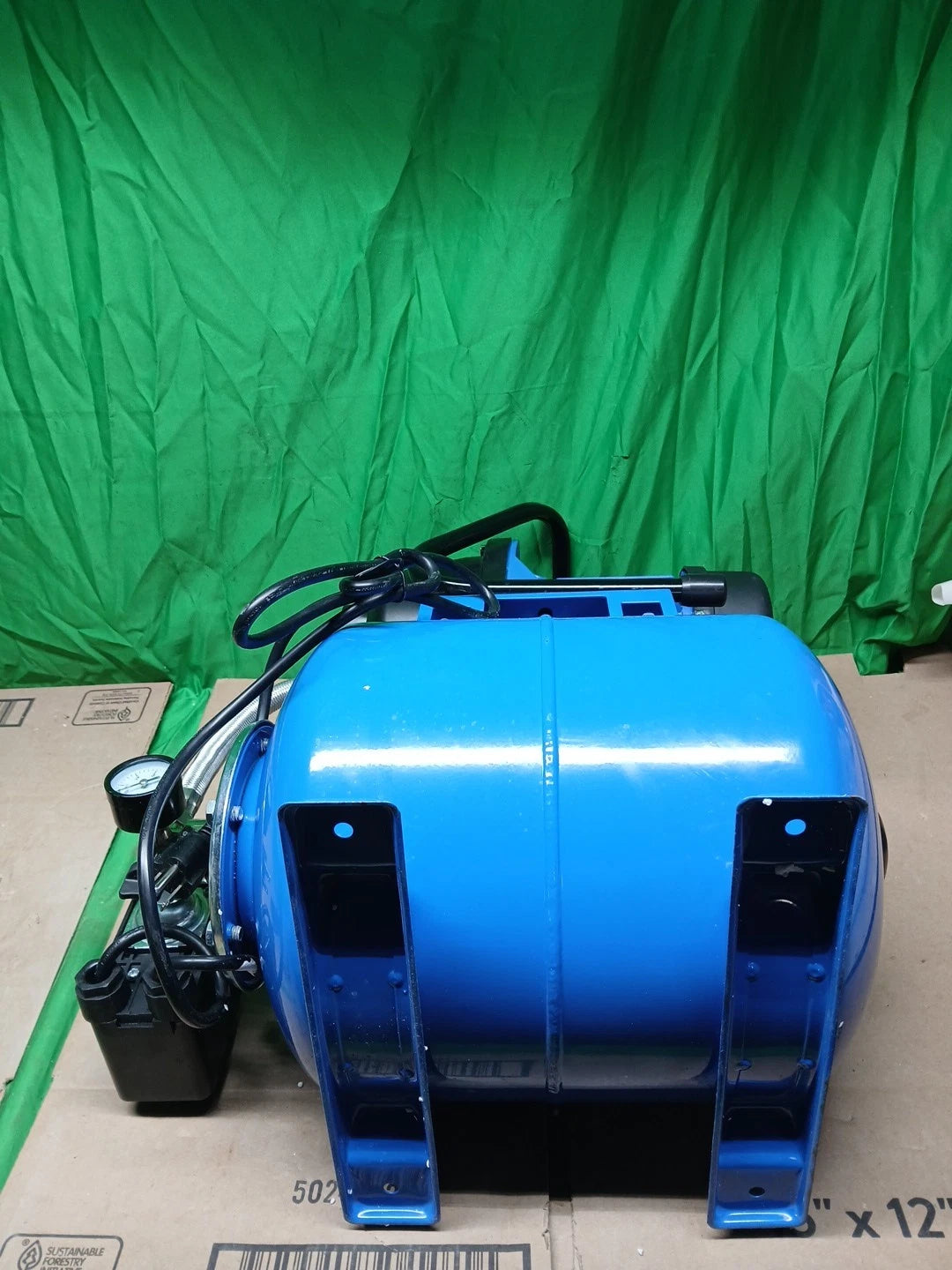 1.6HP Shallow Well Pump with Pressure Tank Automatic Water Booster for Home
