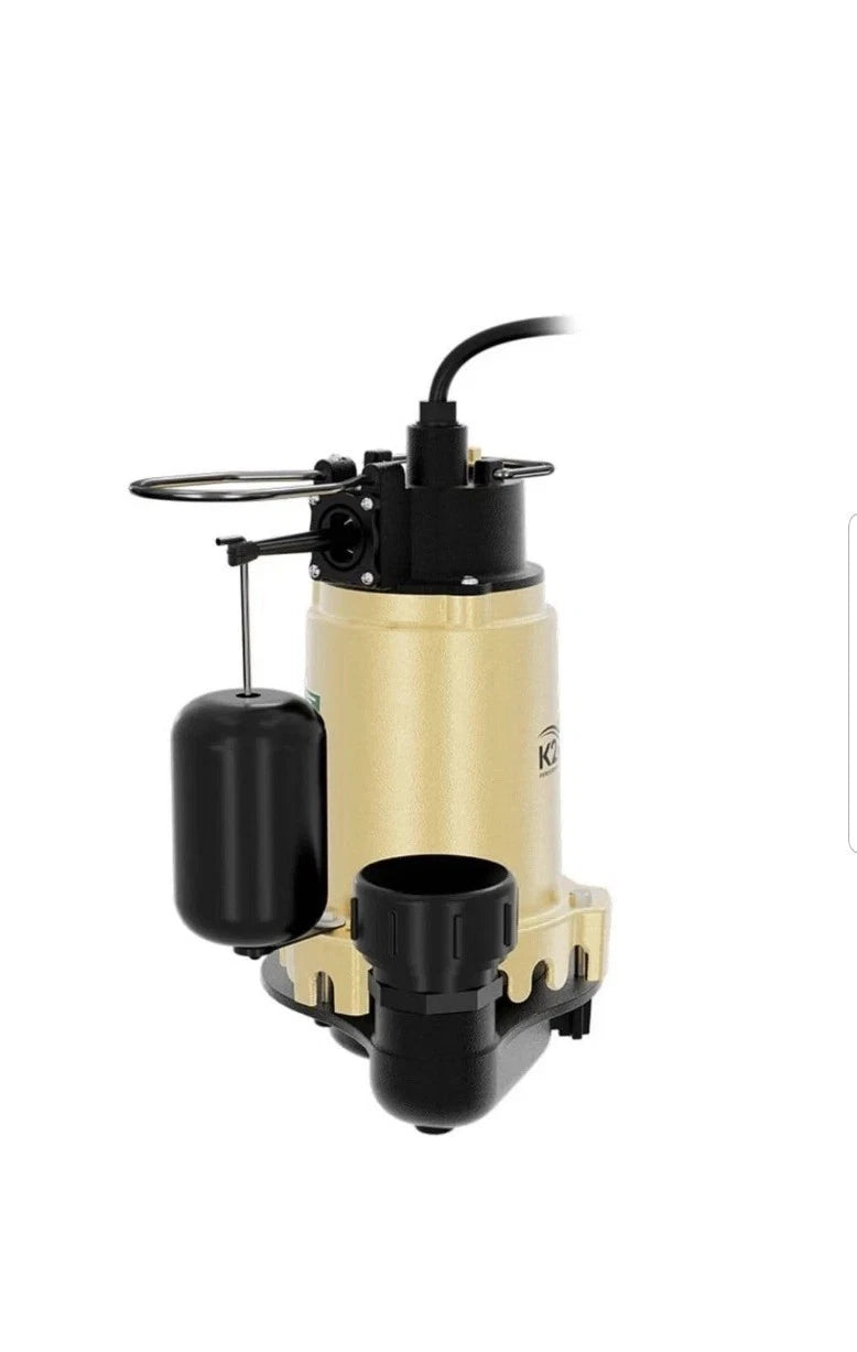 PRO 3/4 HP Heavy-Duty Cast Iron Sump Pump w/Snap Action Switch