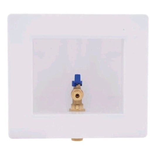 SharkBite 1/2 in. Push-to-Connect Brass Ice Maker Outlet Box