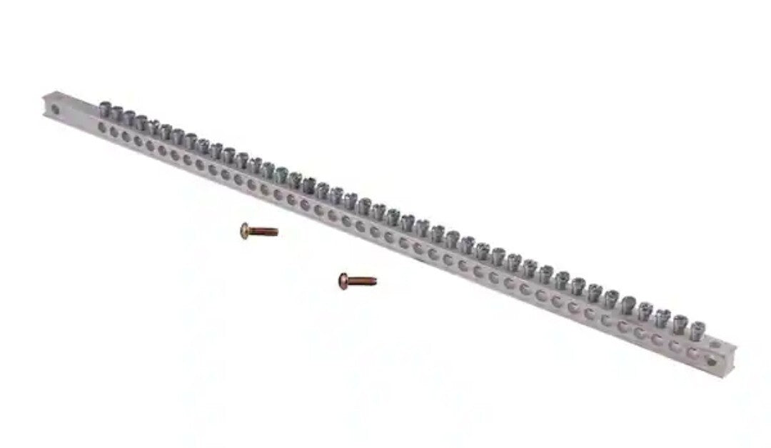 GE 3-pack PowerMark Gold 42-Hole Grounding Bar Kit