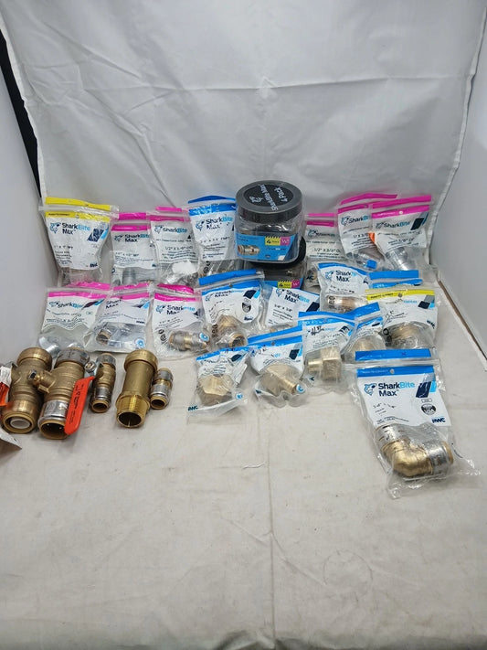 (31) Assortment Of Sharkbite Fittings