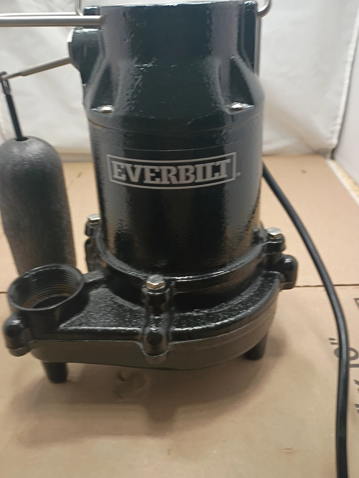 Everbilt 3/4HP Cast-Iron Pro-Grade Submersible Sump Pump 1004 120 345 HDS75