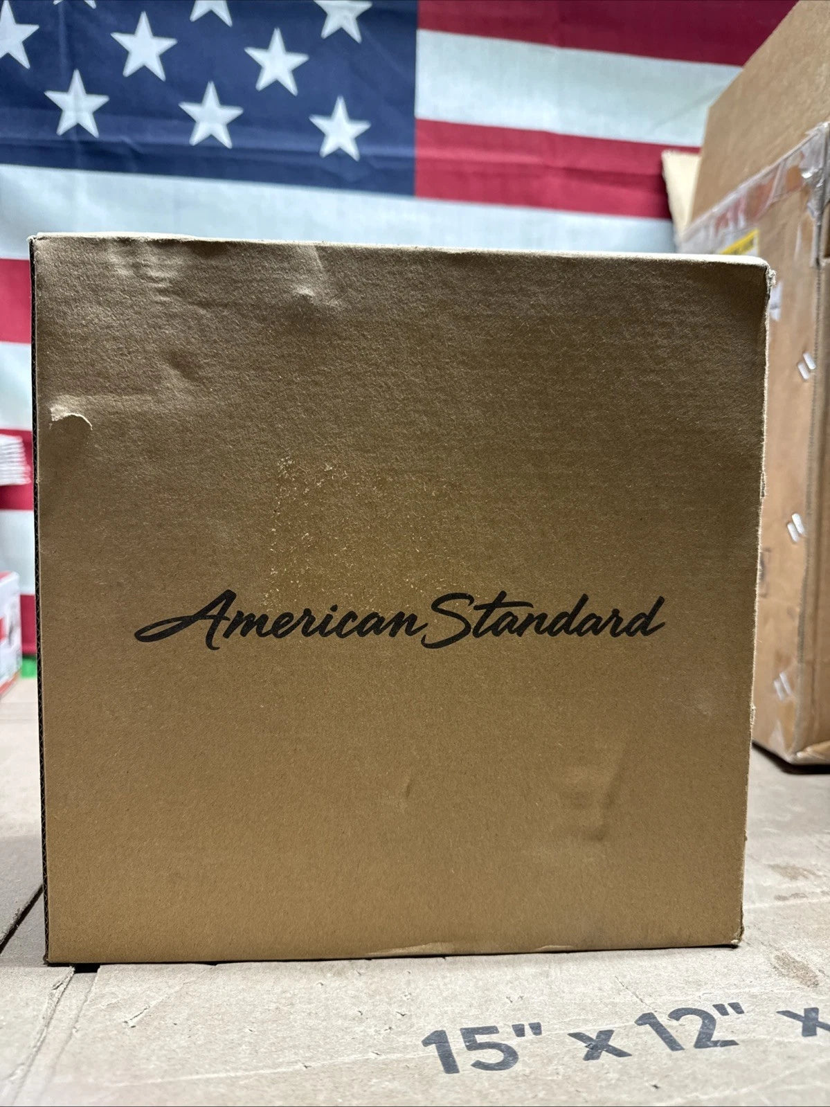 American Standard Passage Corner Shower Shelf in Brushed Metal 1202-008.266