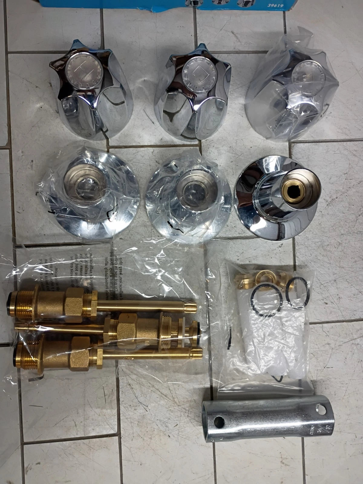 1PK Danco 39619 Tub/Shower Remodeling Kit for Pfister Verve CHROME--Open Box