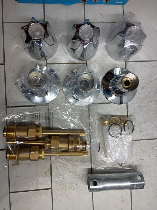 1PK Danco 39619 Tub/Shower Remodeling Kit for Pfister Verve CHROME--Open Box