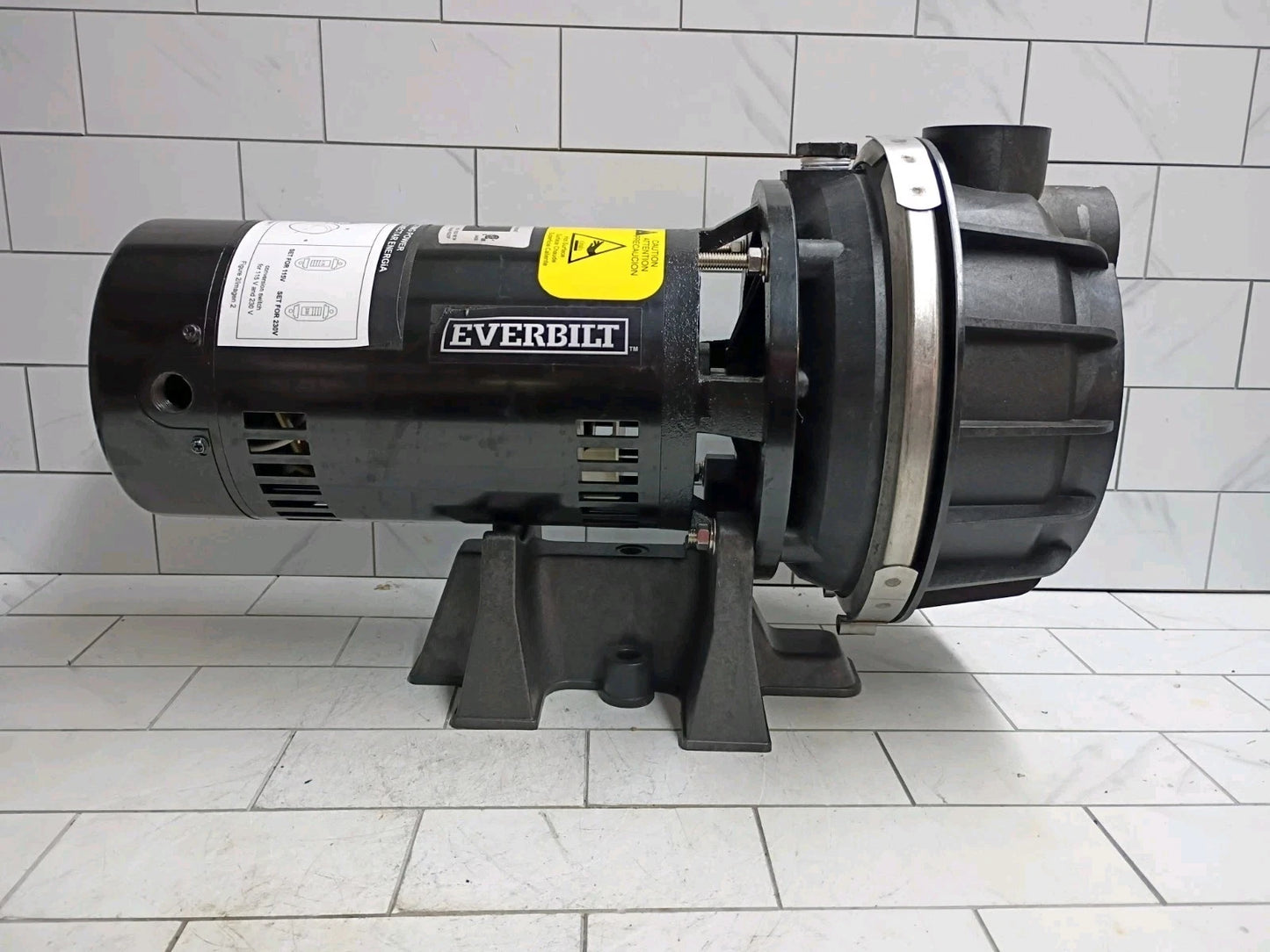 Everbilt HDLS15P Lawn Irrigation Pump Plastic 1-1/2HP, 52 GPM, 40 PSI, Open Box