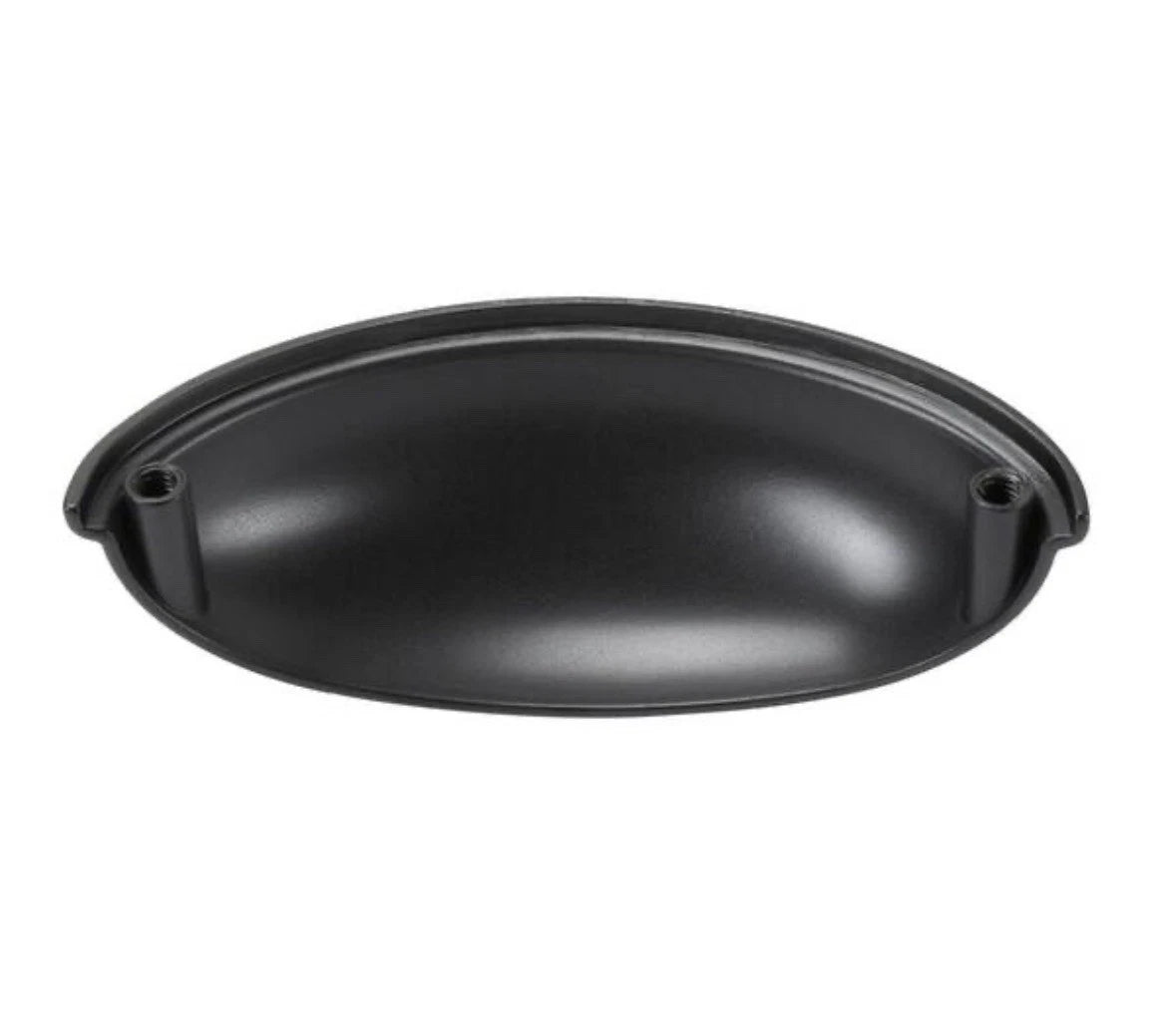 9pk Amerock BP53010FB 3" Cup Pull Flat Black 026634150102 (AA)