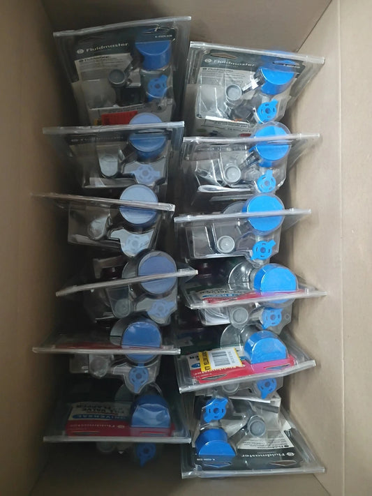 12PK Fluidmaster K-400H-039 Performax Universal Toilet Fill Valve And FlapperKit