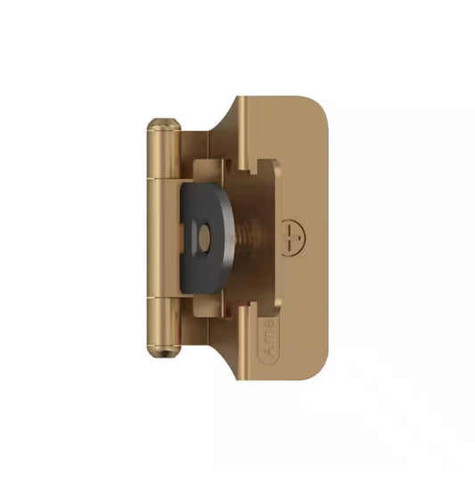 26-PACK Amerock BP8701 Functional Hardware 1/4 Inch Overlay Surface Mount Bronze