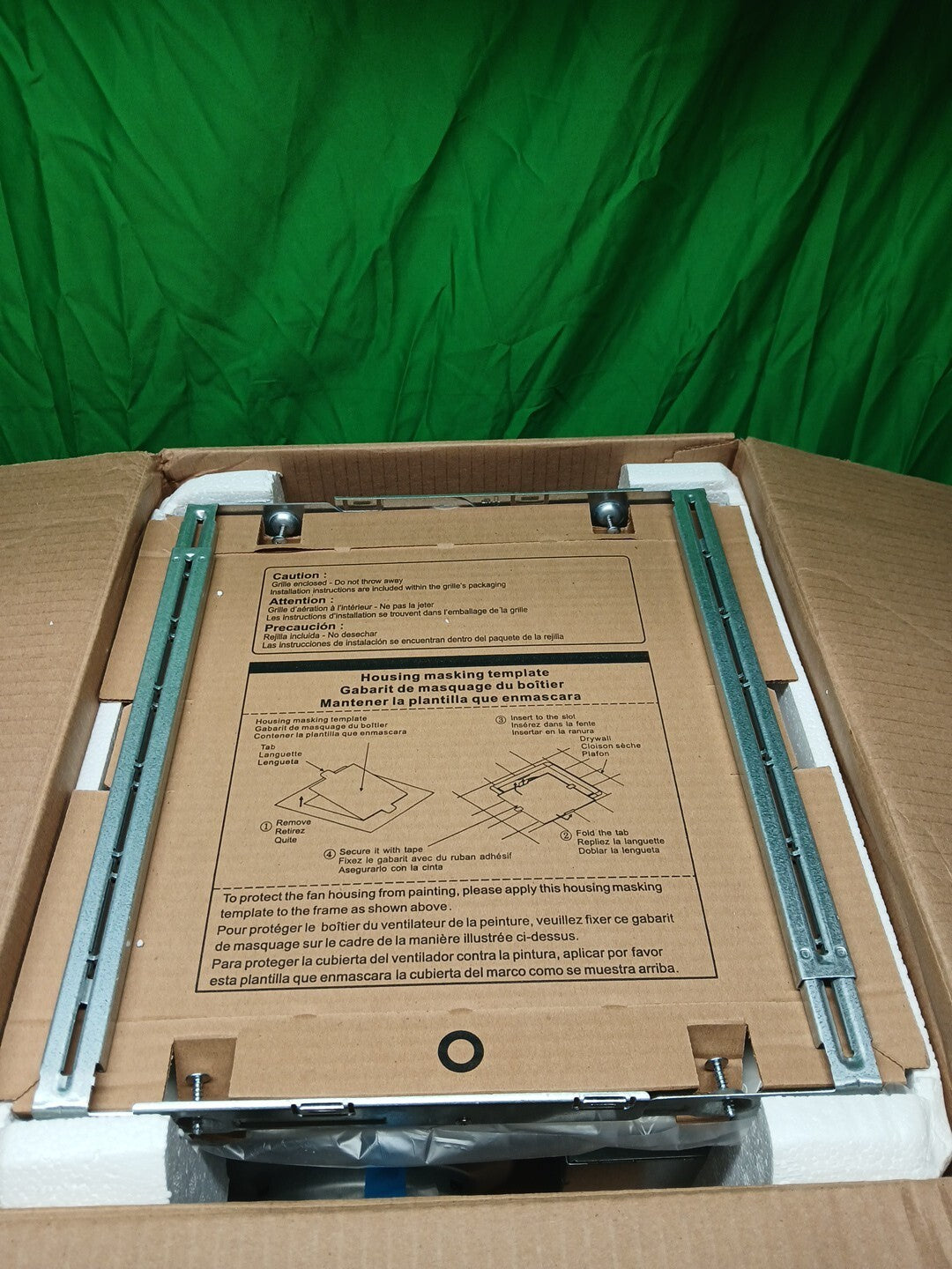 Panasonic FV-0511VQC1 110 CFM 0.3 Sone Ceiling Mounted Exhaust NEW OPEN BOX