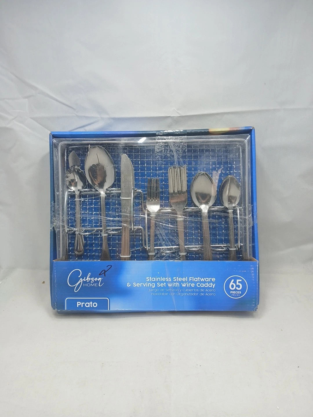 Gibson Home 111958.65 South Bay 65 Piece Stainless Steel Flatware Service Set
