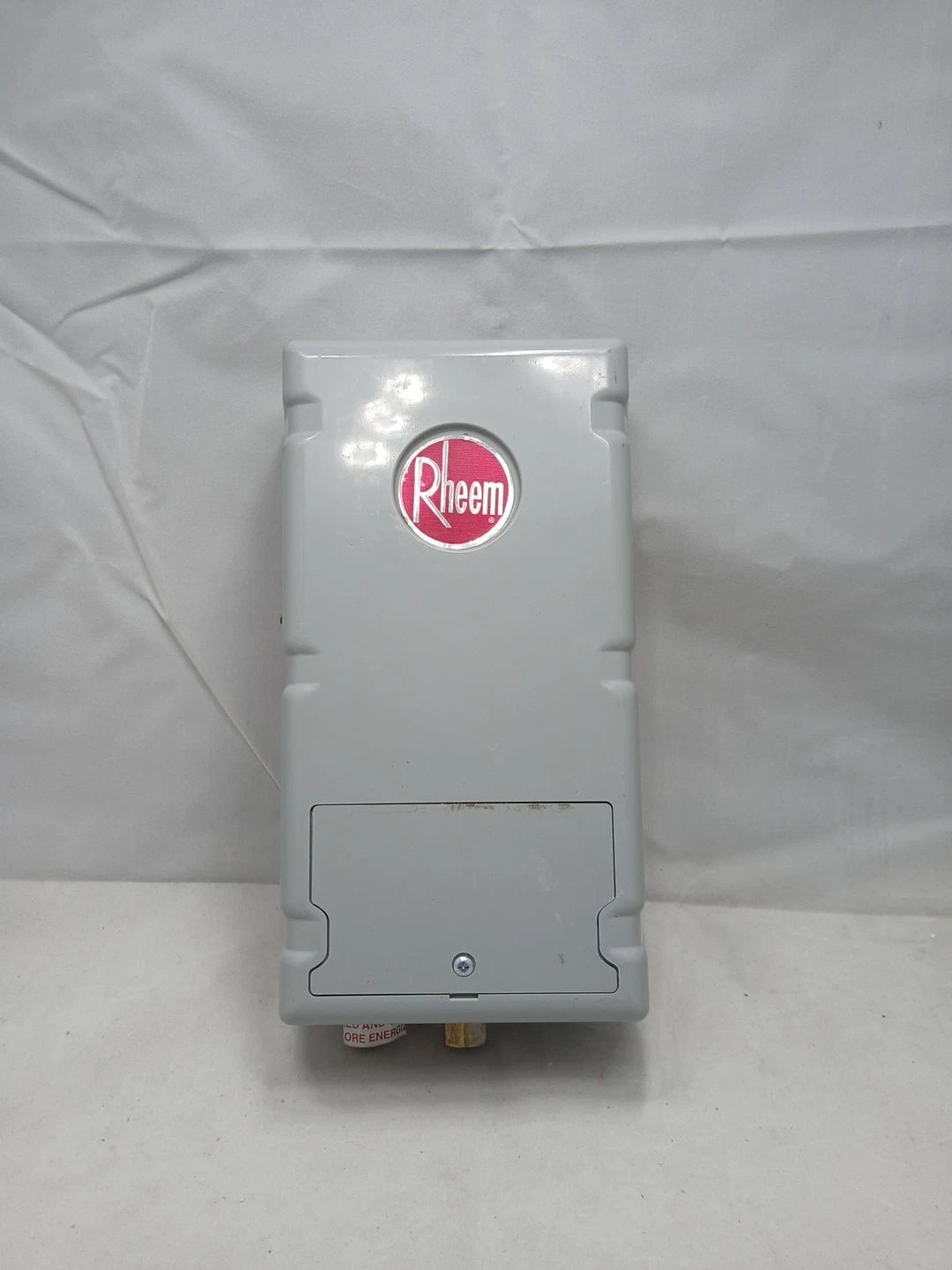 Rheem4.1 kW, 208-Volt Non-Thermostatic Tankless Electric Water Heater,...