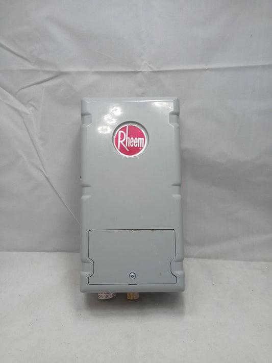 Rheem4.1 kW, 208-Volt Non-Thermostatic Tankless Electric Water Heater,...