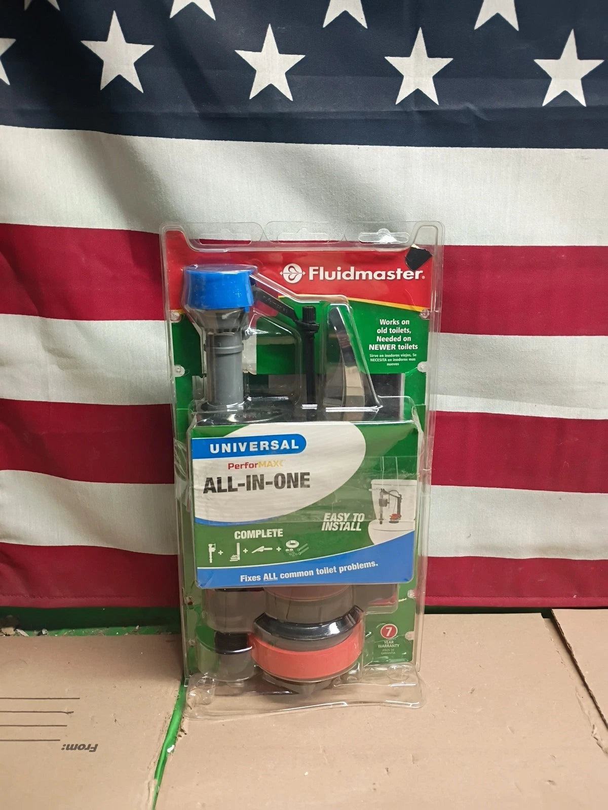 LOT OF 9 Fluidmaster Universal Complete Toilet Rebuild Repair Kit 10" H400ARHRK.