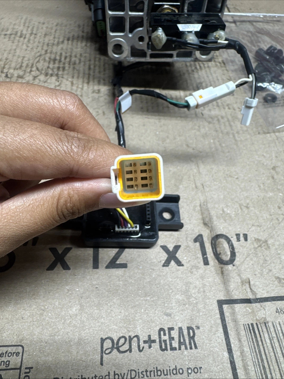Joystick Assy w/ Sensors & Mixing Board . Ryobi Z30Li 80v Zero Turn Mower