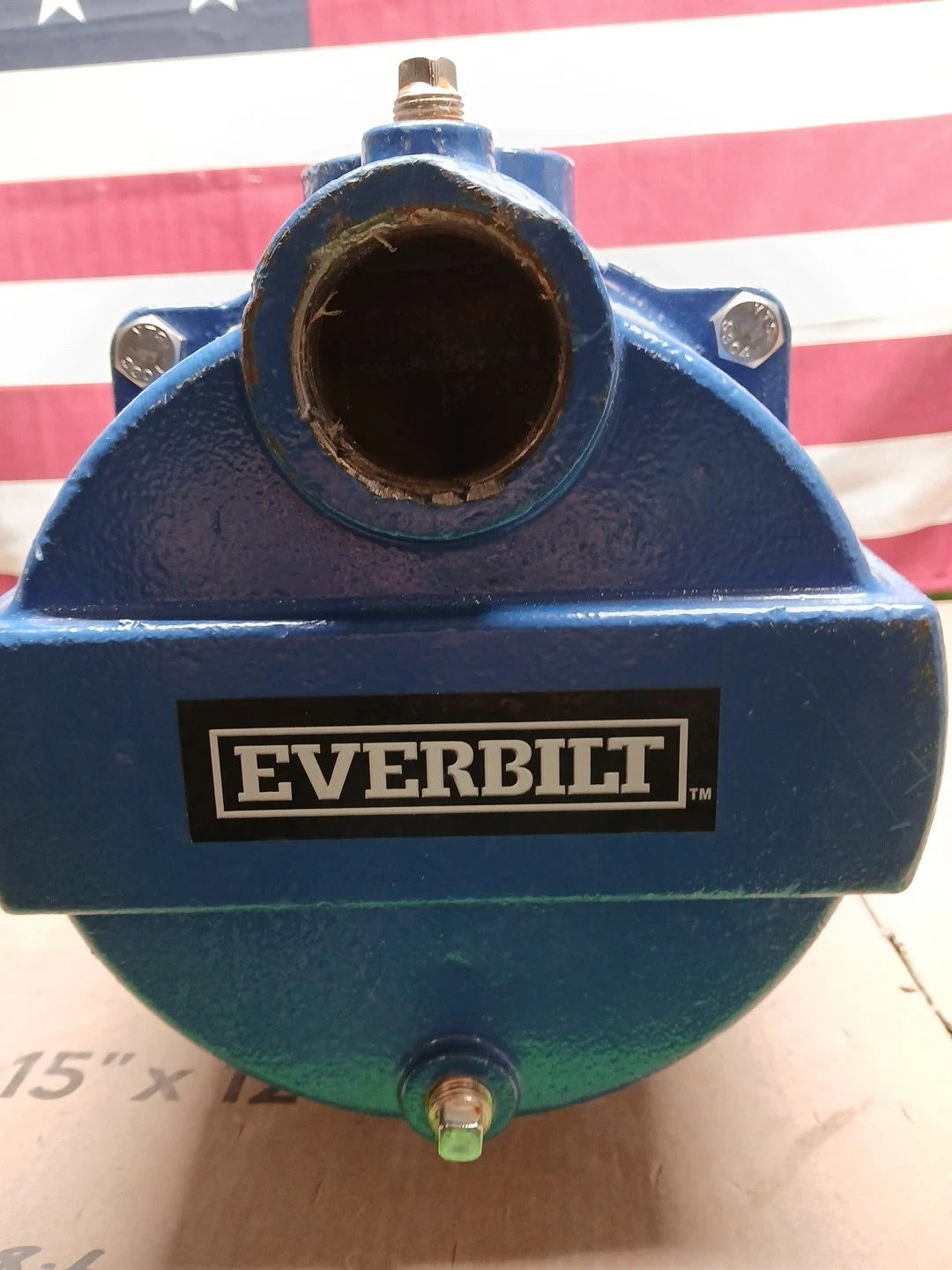 Everbilt 1-1/2 HP Cast Iron Lawn Irrigation Pump HDLS15 *For Parts*