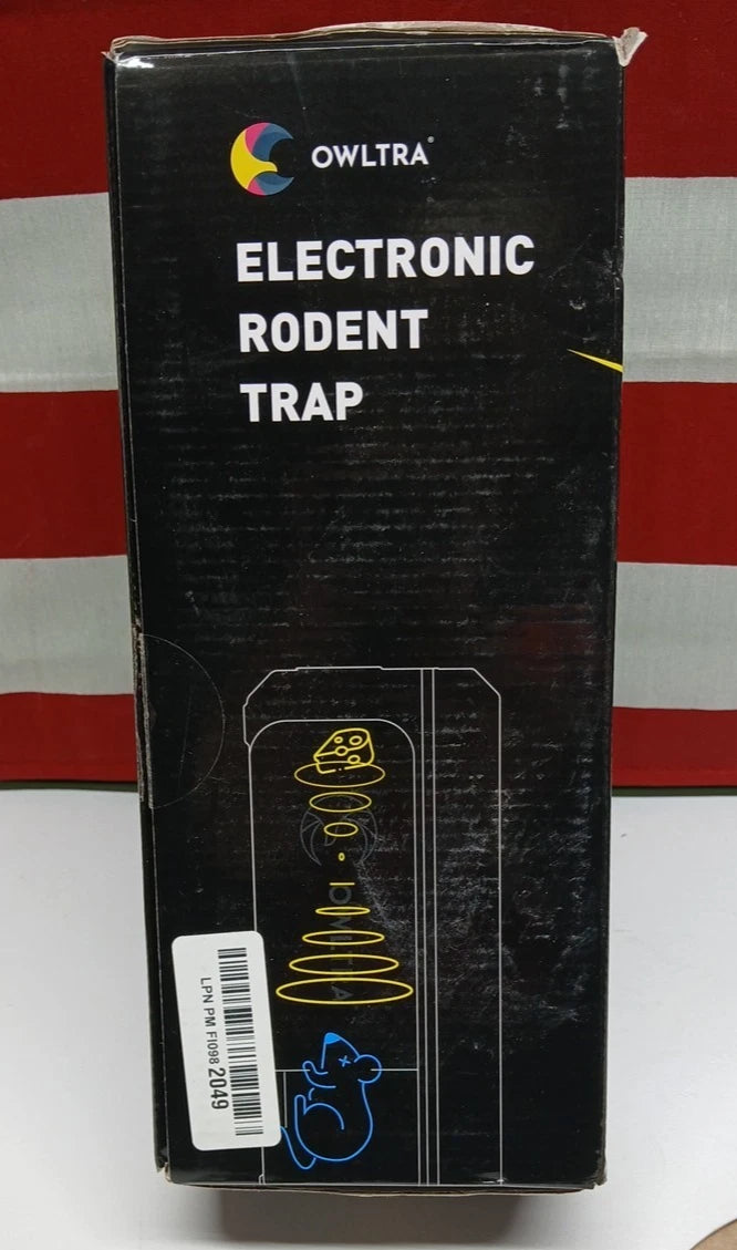 OWLTRA OW-7 in Electric Rodent Trap, Instant Kill Mouse Trap, ERZ-50