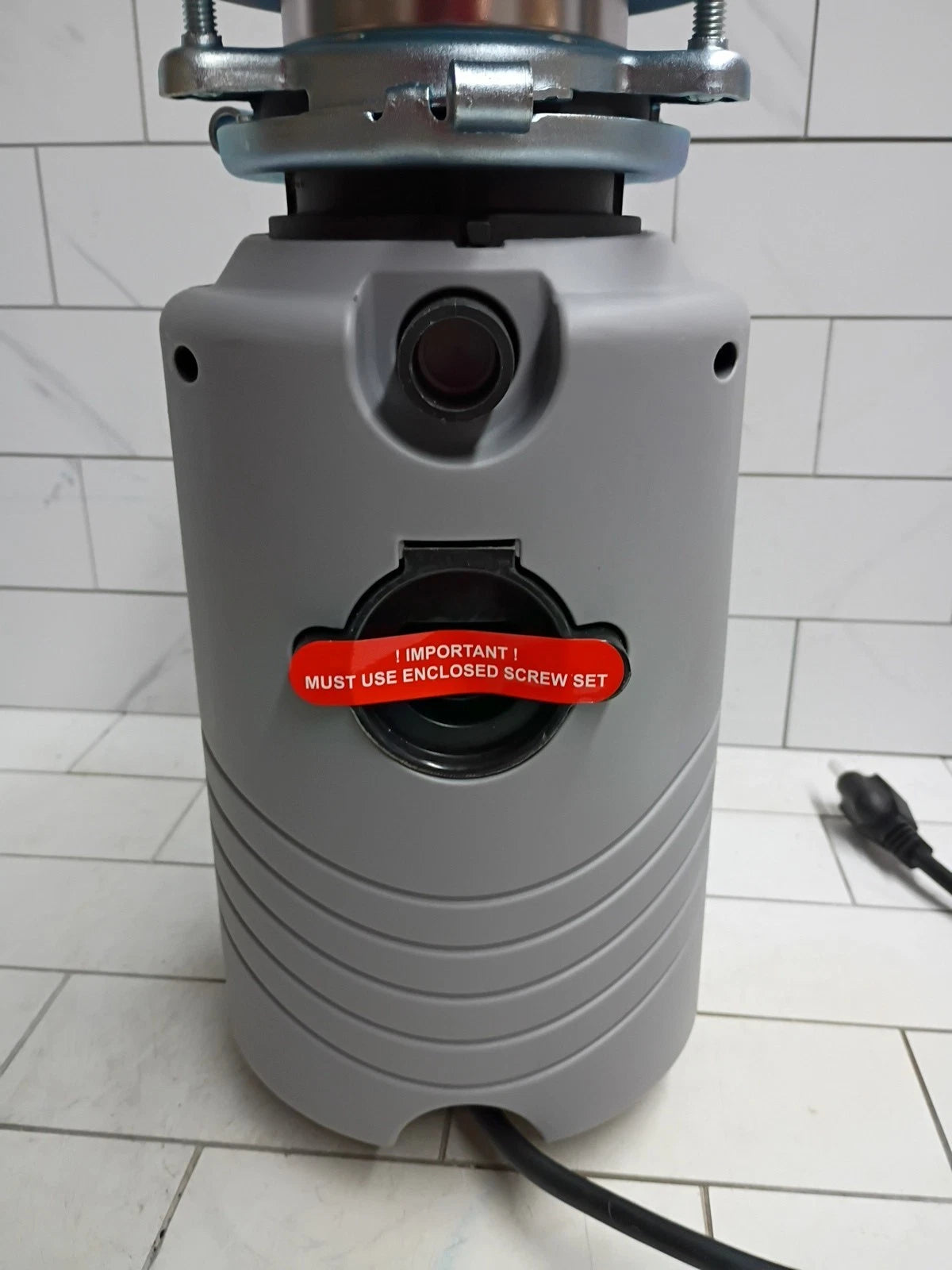 Glacier Bay GB500 Turbo Grind 1/2hp Garbage Disposal - Open Box Read