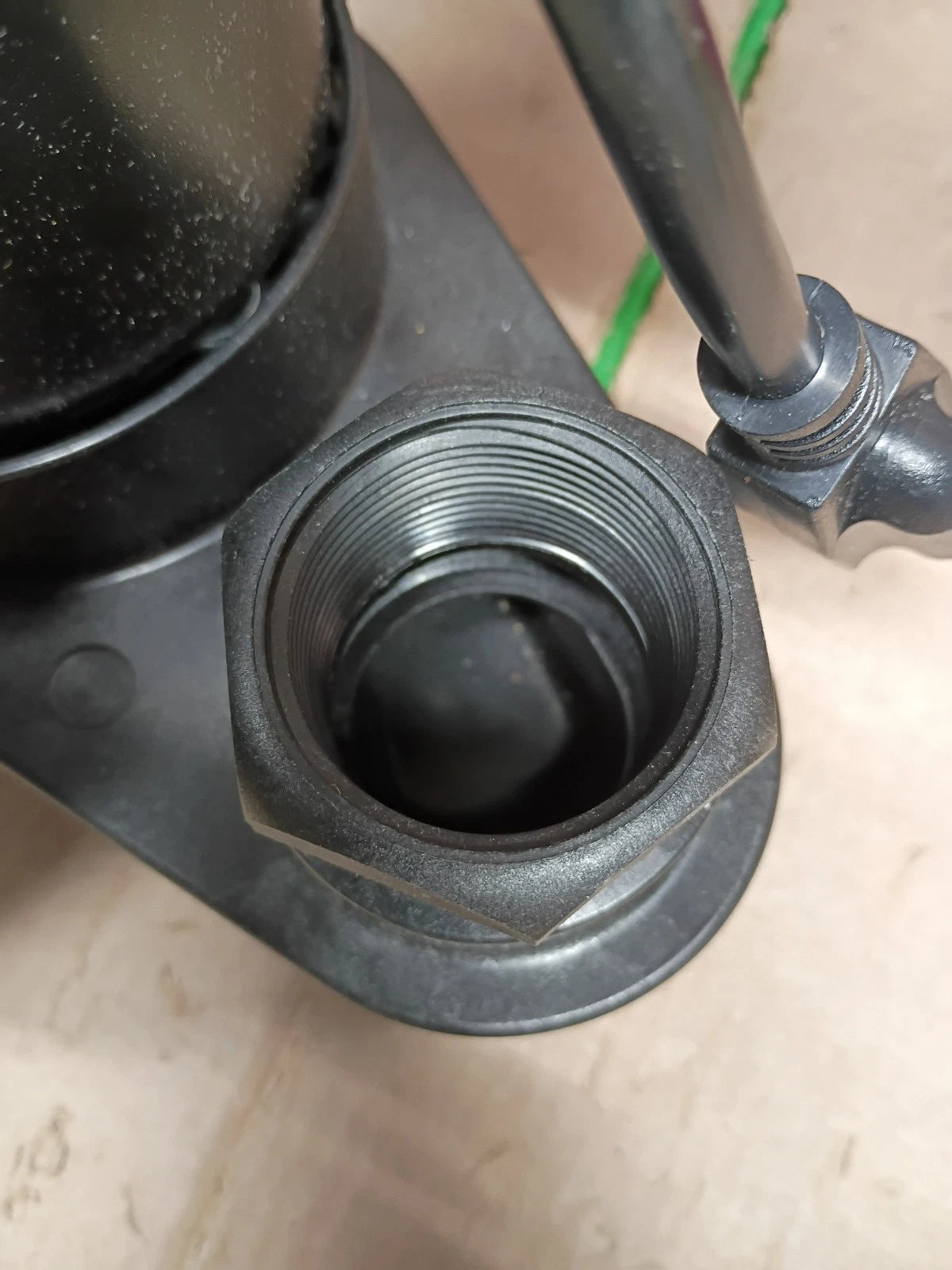 Everbilt 1/3 HP Corrosion Resistant Aluminum Sump Pump w/ Tether Switch Used.