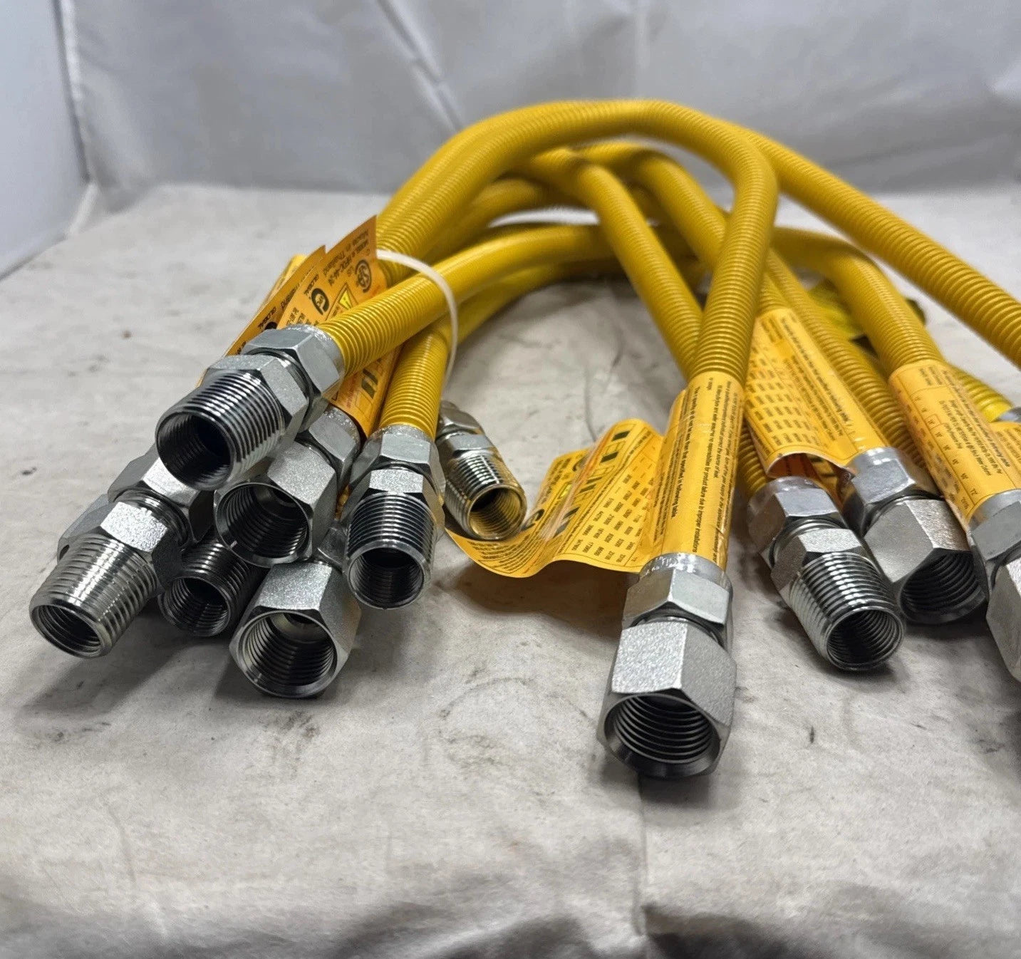 8pk Gas Connector With Fittings Gas Connector 1\2 In 24in Open Box