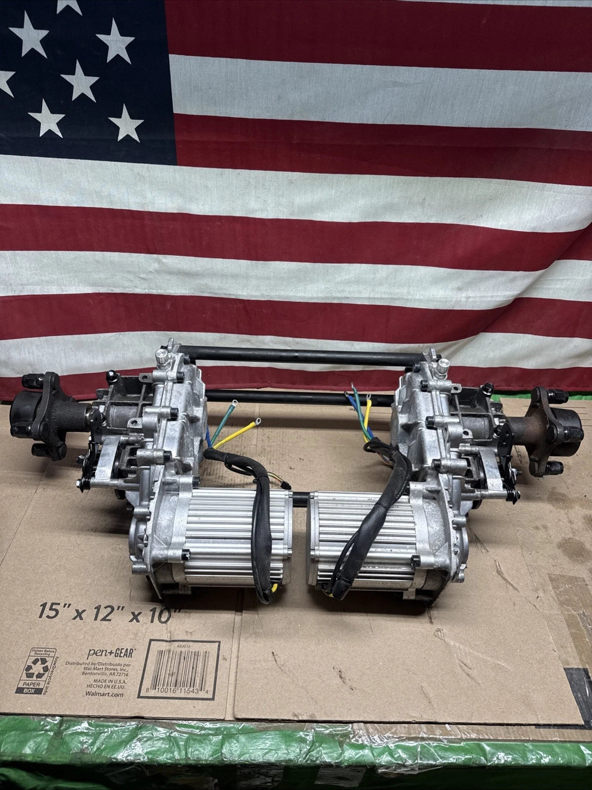 Complete Drive Motor & Transaxle Assembly Ryobi 30" Z30Li 80v Zero Turn Mower