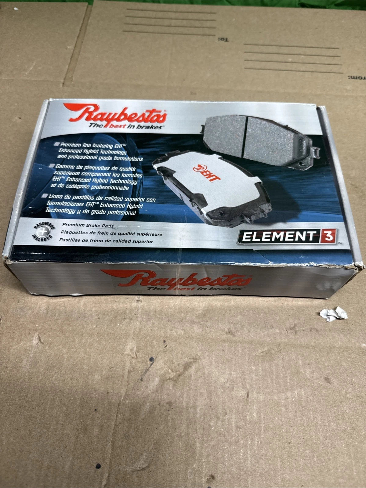 RAYBESTOS Disc Brake Pad Set EHT1640H