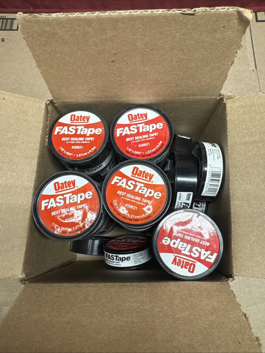 Lot Of 47 Oatey FASTape 1/2 in x 260 in Thread Sealing PTFE Tape Open Box