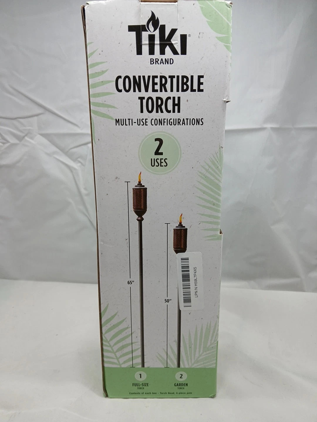 TIKI Brand Metal Torch for Outdoor Patio, Lawn and Garden, Cabos Copper New