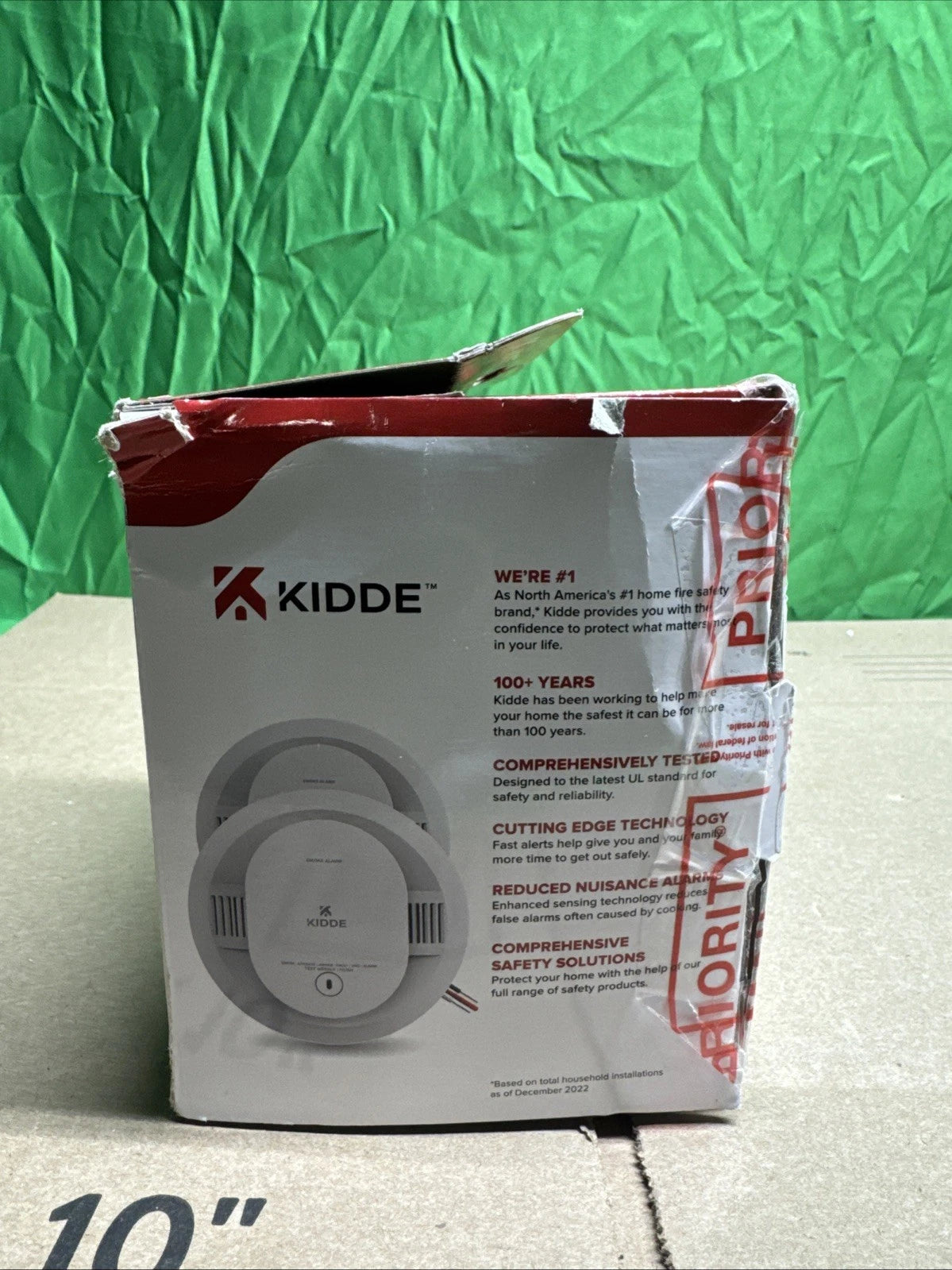 Kidde Hardwired Smoke Detector with Battery Backup & LED, 2-Pack (20SAR)