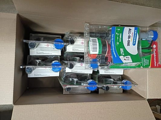 LOT OF 9 Fluidmaster Universal Complete Toilet Rebuild Repair Kit 10" H 400ARHRK