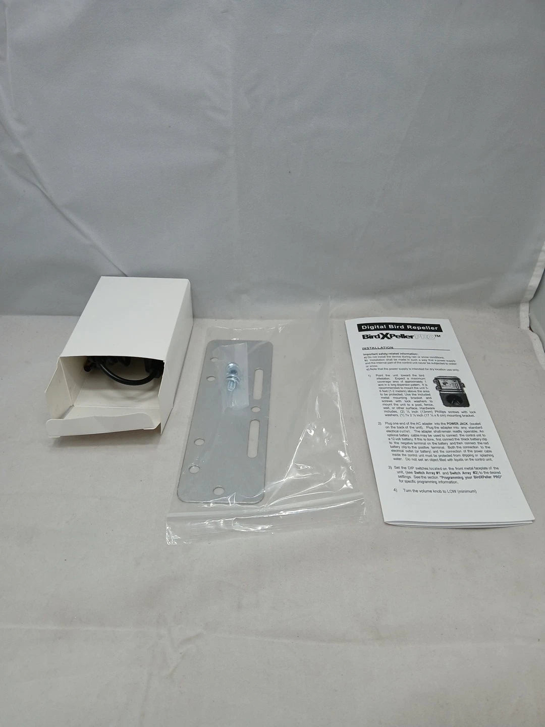 Bird-X BirdXPeller Pro Electronic Bird Preventer Sonic Bird Decoy BX #11 (WP)