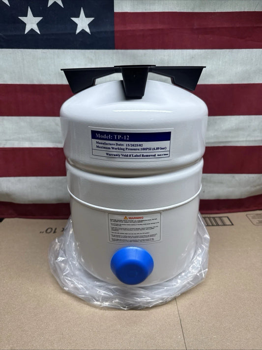 NOB Reverse Osmosis Water Storage Tank TP-12 . 1/4" NPT Connection 7205326