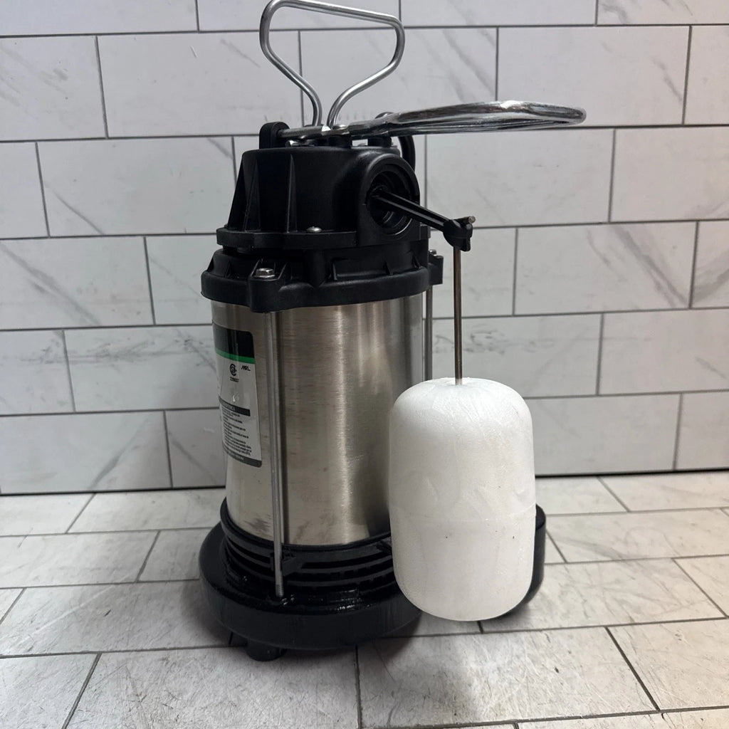 Wayne CDU1000 - 1HP Submersible Sump Pump Stainless Steel & Cast Iron 6100GPH