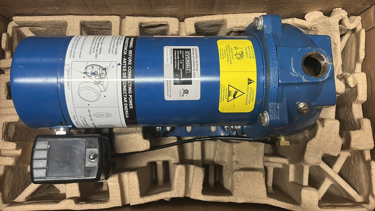 Everbilt HDCWJ10, 1 HP Professional Convertible Jet Pump PARTS ONLY