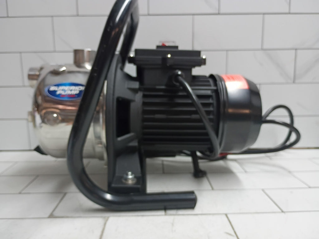 Superior Pump 96110 1 HP Sprinkler Pump. Broken Leg READ DESCRIPTION