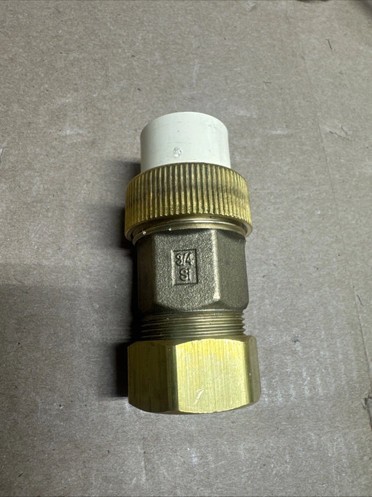 10PACK NIBCO 3/4 in.CPVC-CTS and Copper Alloy Lead-Free Slip x Compression Union