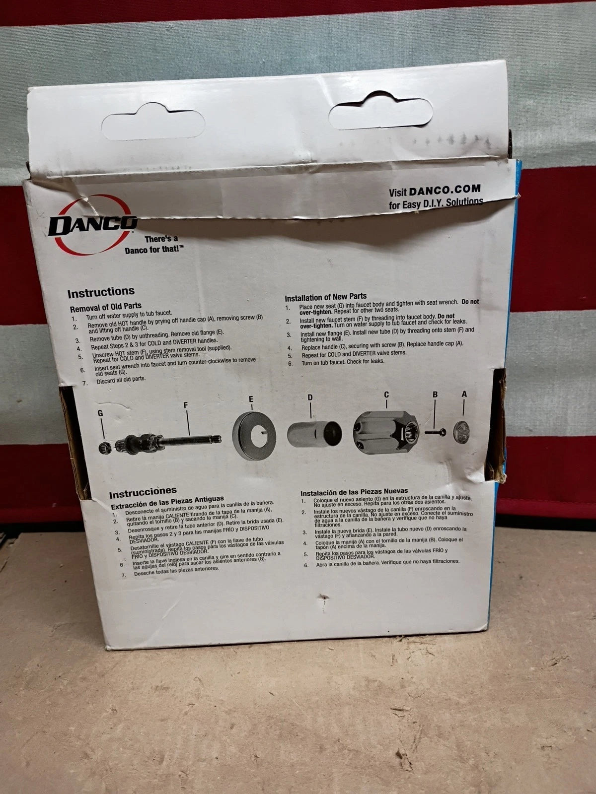 Danco 39617 Tub/Shower Remodeling Kit for Gerber - CHROME .