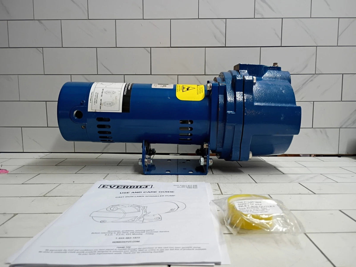 Everbilt HDLS15, 1-1/2 HP Cast Iron Lawn Irrigation Pump Parts Only