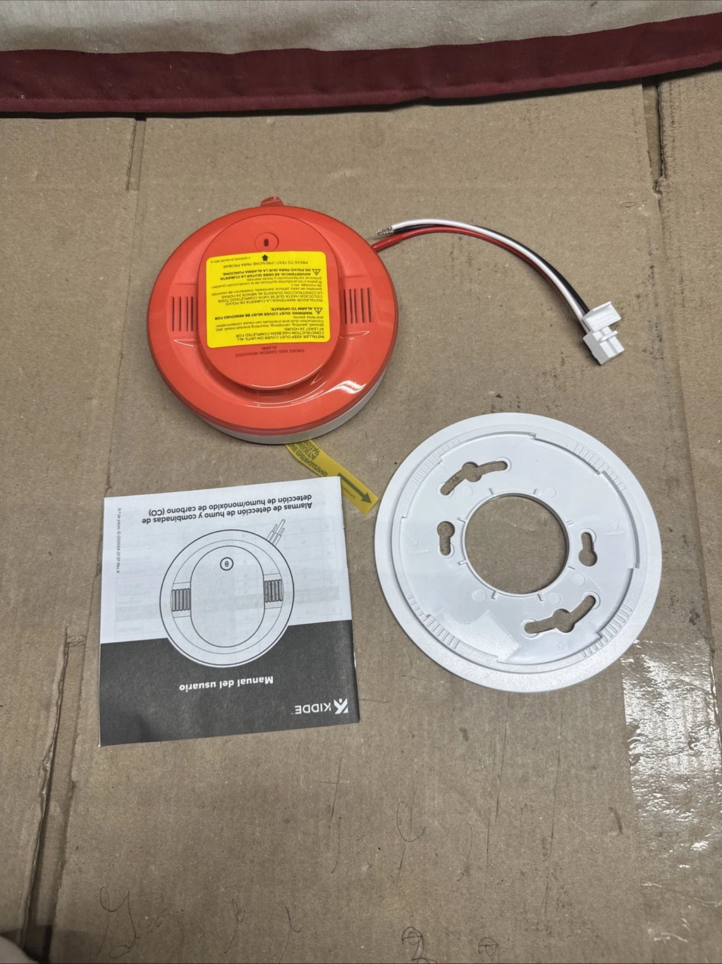 Kidde 30CUAR Detect Smoke +Carbon Monoxide Alarm