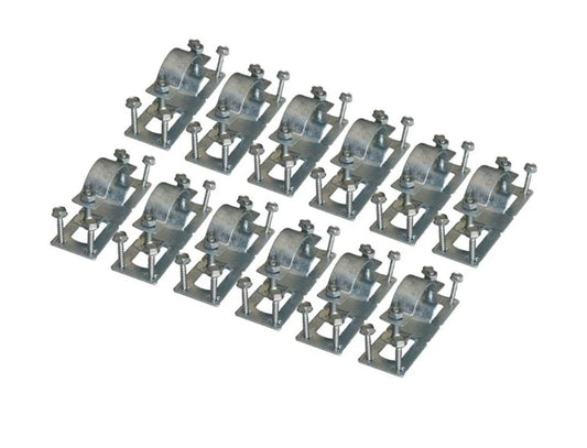 12-Pack of OZCO Lot of Ozco 52212 WAP-OZ Fence Brackets 2-3/8"