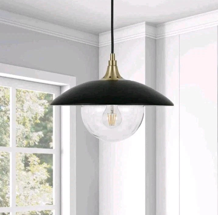 Meyer+Cross Alvia Pendant in Black and Gold Open Box