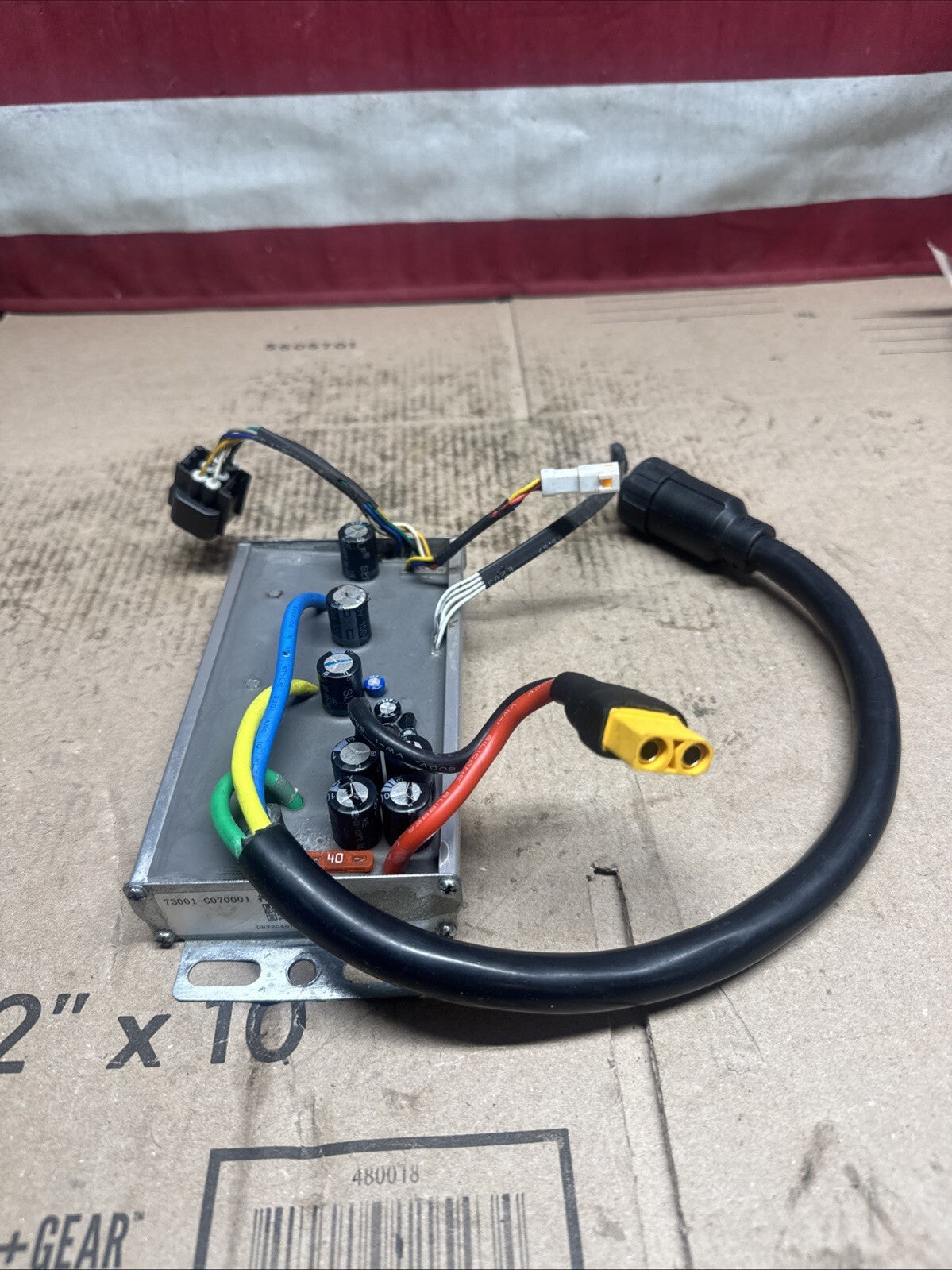Slave Blade Motor Controller For Ryobi 30" Z30Li 80v Zero Turn Mower.