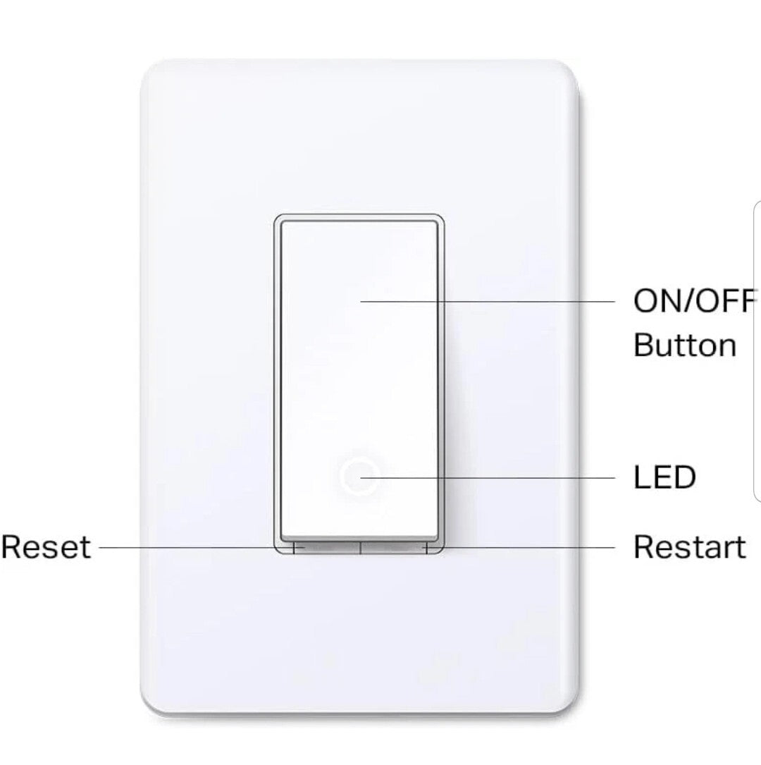 TP-Link Tapo Smart Switch Tapo S515 White Energy Monitoring Toggle Switch