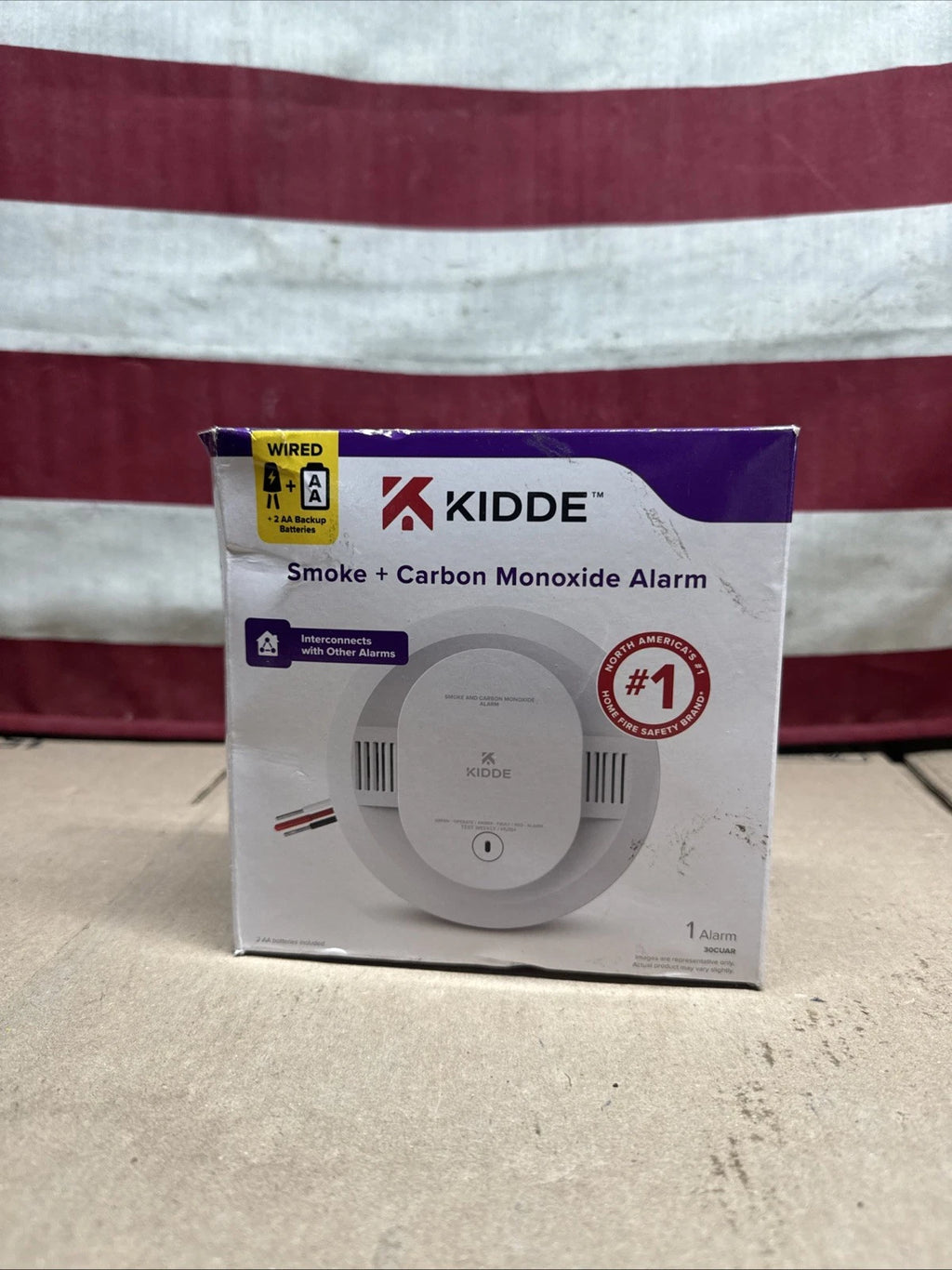 Kidde 30CUAR Detect Smoke +Carbon Monoxide Alarm