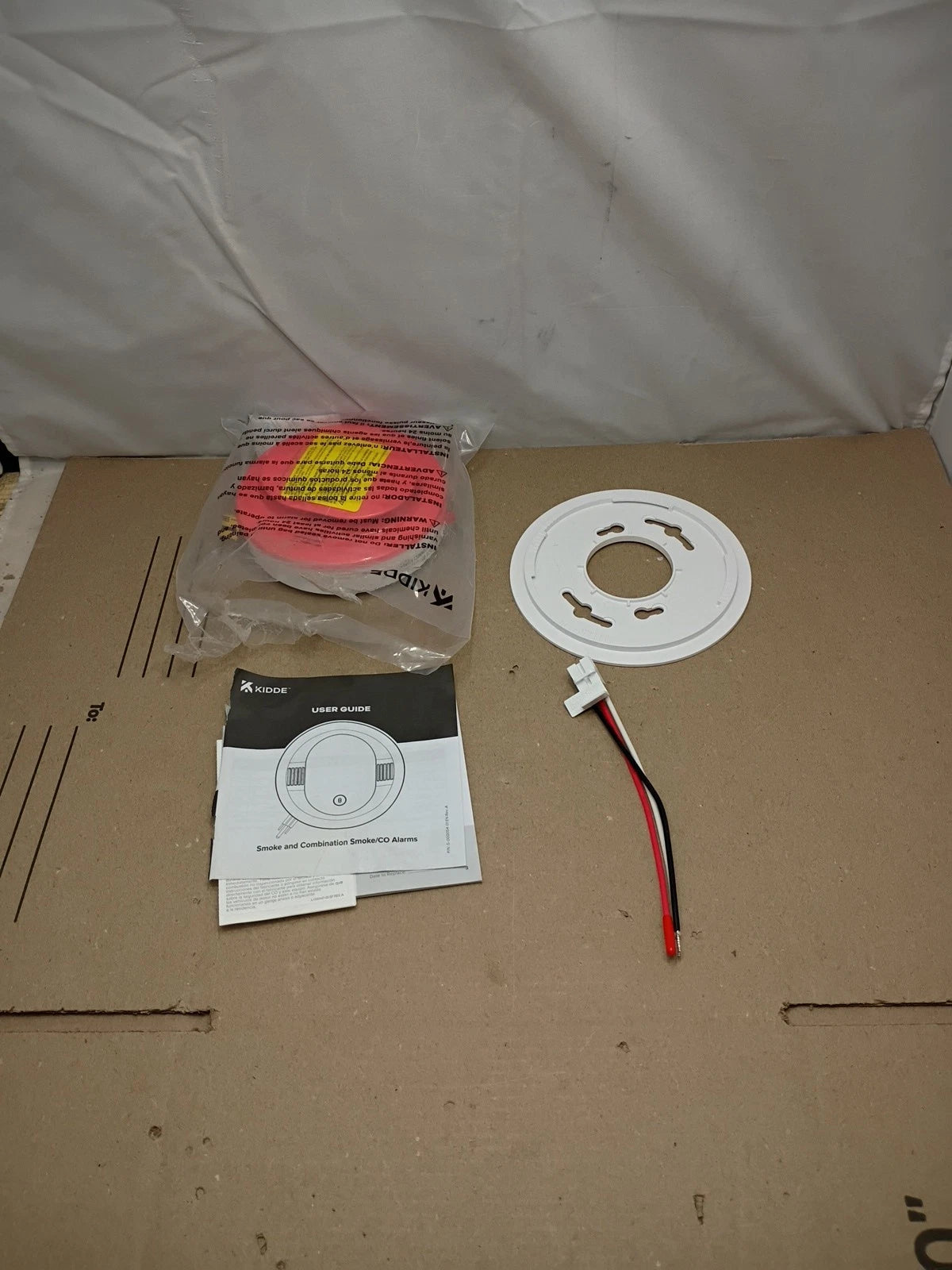 Kidde 30CUAR Detect Smoke + Carbon Monoxide Alarm
